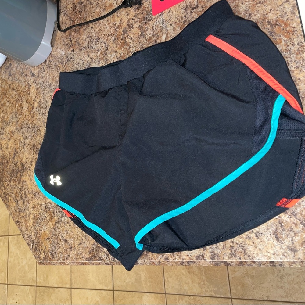 UA Heat Gear Shorts.